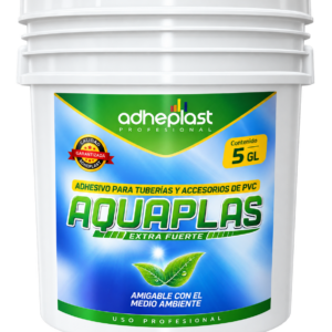 Adhesivo para tuberías y accesorios de pvc aquaplas