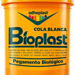 Cola blanca bíoplast
