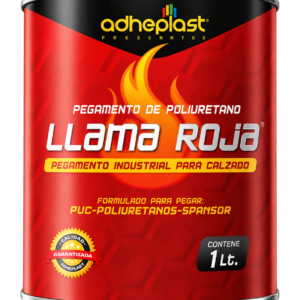 Pegamento de poliuretano llama roja